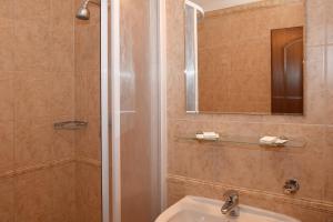 Koupelna v ubytování Hotel Buchlovice