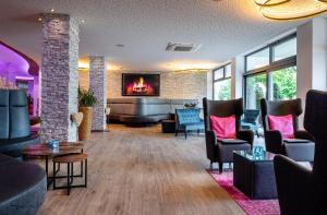 Posezení v ubytování AVALON Hotel Bad Reichenhall