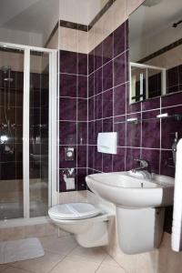 Koupelna v ubytování Hotel Buchlovice