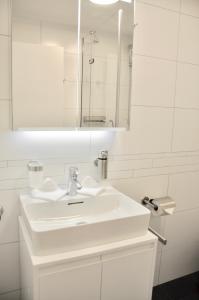 Ένα μπάνιο στο Modern Family Apartment in Interlaken Center +8 φωτογραφίες