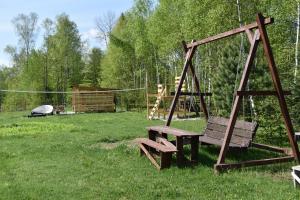 Vonkajšia záhrada v ubytovaní Miejsce Mocy