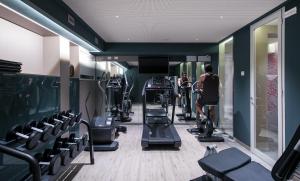 Fitness centrum a/nebo fitness zařízení v ubytování Hotel St.Mauritius