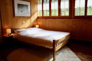 Voodi või voodid majutusasutuse Gîte de Planchouet toas