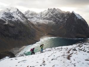 Paesaggio naturale nelle vicinanze dell'ostello