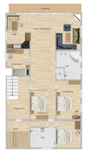 The floor plan of Sonnleiten - Guggerhof - Villa Sonnenwies