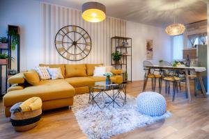 Posezení v ubytování Apartments Dubra