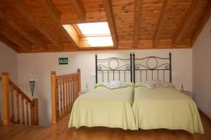 Postel nebo postele na pokoji v ubytování Gestiona2R - La Casina de Cirieñu, ideal para desconectar