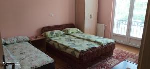 Postel nebo postele na pokoji v ubytování Apartmani Aleksijević