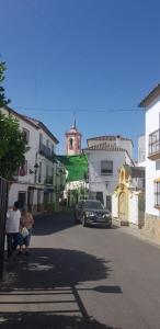 The building in which the holiday home is located