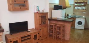 A kitchen or kitchenette at Casita de Rosario
