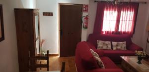 A seating area at Casita de Rosario