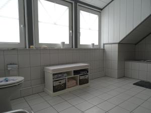 Koupelna v ubytování Ferienwohnung Hasetal
