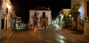 The surrounding neighborhood or a neighborhood close to the holiday home