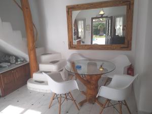 Posezení v ubytování Villa Mantalena