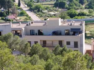 an aerial view of a house at Mirador de Alcañiz in Alcañiz