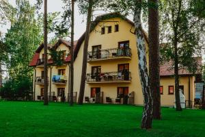 Budova, v ktorej sa dovolenkový park nachádza