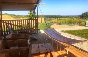 Zahrada ubytování Szálka Glamping