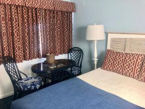 Beach View Hotel客房内的一张或多张床位