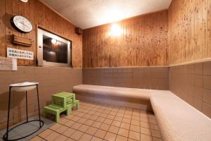 Koupelna v ubytování Hotel Monzennoyu