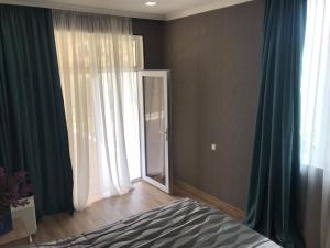 Voodi või voodid majutusasutuse Hotel Vardzia Terrace toas