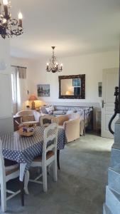 Et opholdsområde på Villa Primavera