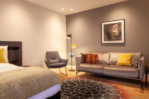 Posezení v ubytování Golden Tulip Leiden Centre