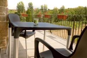 Balkón nebo terasa v ubytování Casa Nahia Hostal Rural