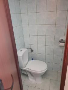 Koupelna v ubytování Hotel Sudety