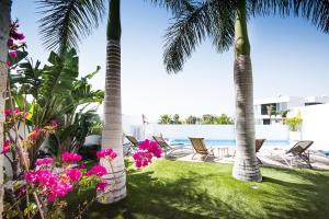 Zahrada ubytování Villa Caleta Golf