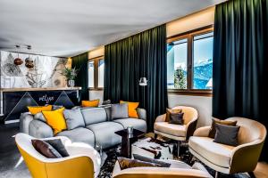 Posezení v ubytování Boutique Hotel Pellas