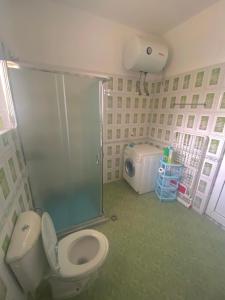 Koupelna v ubytování Duraj Apartment