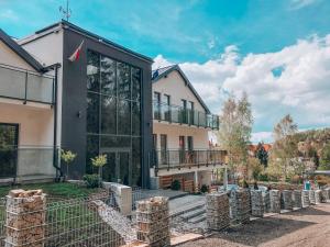 Budova, v ktorej sa apartmánový hotel nachádza