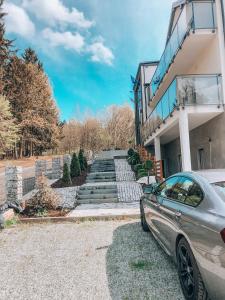 Budova, v ktorej sa apartmánový hotel nachádza