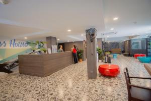 Vstupní hala nebo recepce v ubytování BB Glass House