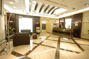 Lobbyen eller receptionen på Gulf Oasis Hotel Apartments Fz LLC