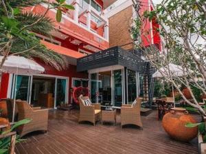 Budova, kde se hotel nachází