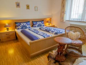 Postel nebo postele na pokoji v ubytování Haus Harter