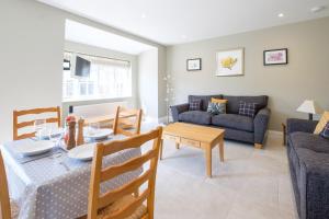 Et opholdsområde på The Dower Cottage