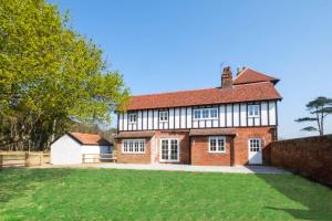 Bygningen som feriehuset ligger i