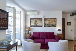 A seating area at Casa Giustiniani by Wonderful Italy