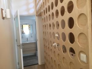 Koupelna v ubytování B&B Het Vogeltje + 37 fotografií