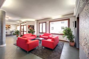 Posezení v ubytování Hotel Alba Roma