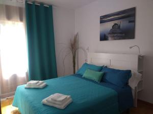 Postel nebo postele na pokoji v ubytování Villa Ingrid Costa Brava