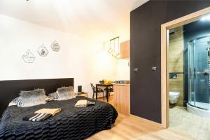 Koupelna v ubytování Apartament Perła Pienin