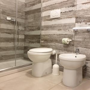 Koupelna v ubytování Chalet del Mare