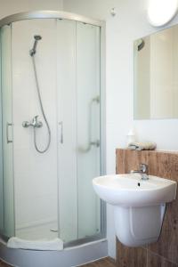 Koupelna v ubytování Willa Rudy