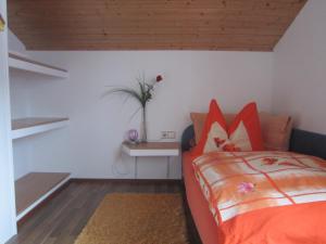 Postel nebo postele na pokoji v ubytování Haus Jochum