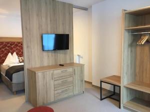 Postel nebo postele na pokoji v ubytování Pension Lagler