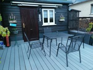Patio nebo venkovní prostory v ubytování Ferienwohnung Müller