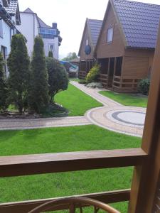 Zahrada ubytování Domki BLANKA Jastarnia
